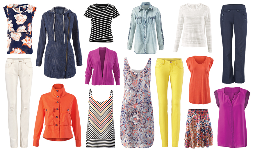 spring style: 15 pieces create 30 outfits