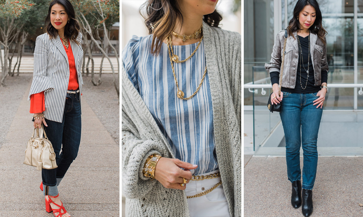 transitional fashion: winter warms to spring