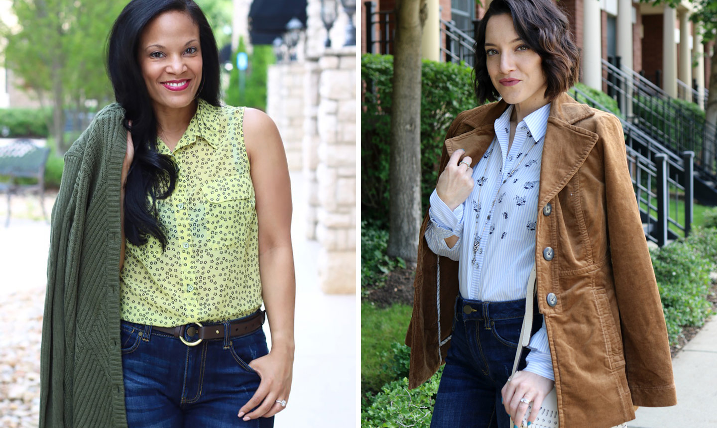 transitional style we’re wearing now!
