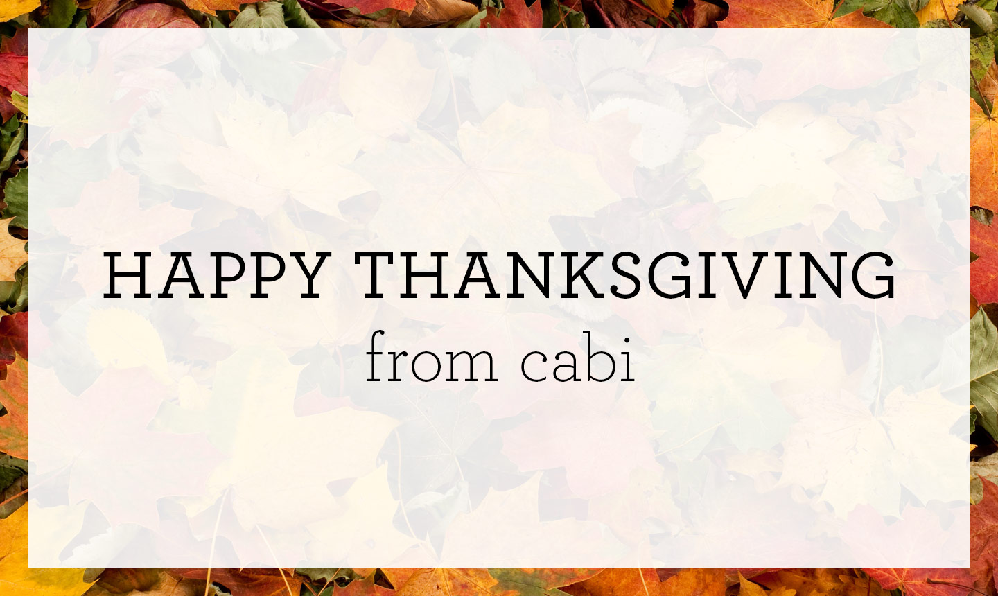 how we show our gratitude: our cabi buy one, give one event