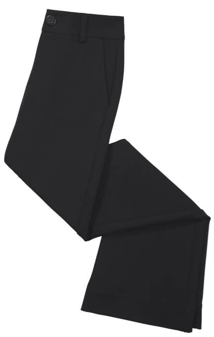 Black Tie Trouser in Black