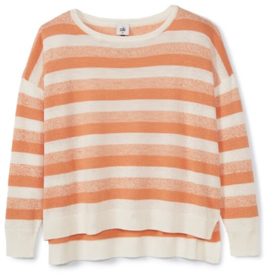 Swish Pullover in Creamsicle