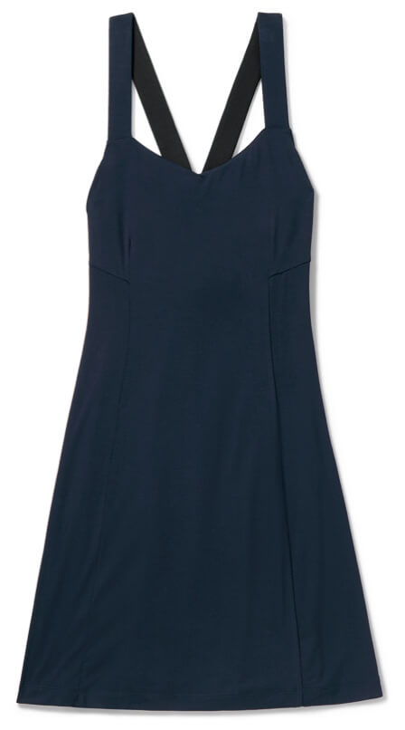 Show-Off Dress in Navy and Black.